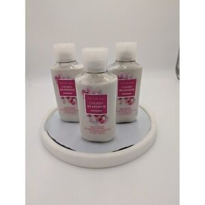 Bath & Body Works Cherry Blossom Body Lotion 8oz Lot of 3 Shea/ Coconut Oil